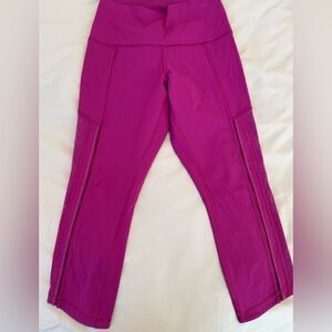 lululemon athletica Magenta Leggings